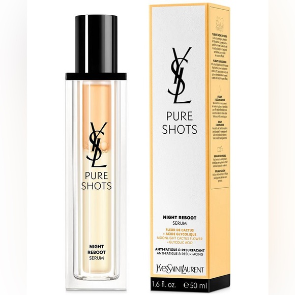 YSL Pure Shots Night Boost Serum 50ml Sealed NIB - Picture 2 of 9